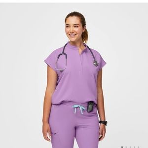 Lilac Dawn Figs Scrub Set Limited Edition